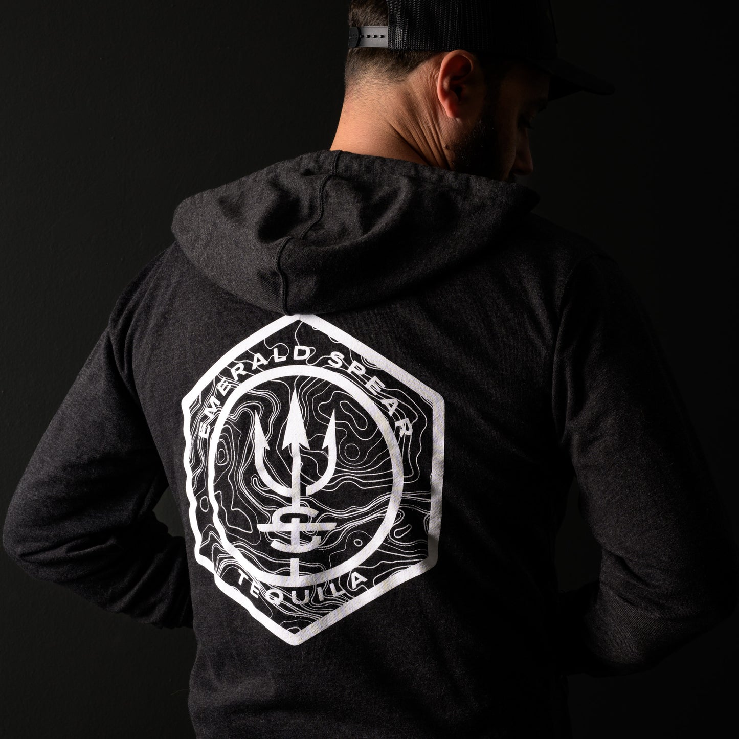 Emerald Spear Full-Zip Sweatshirt