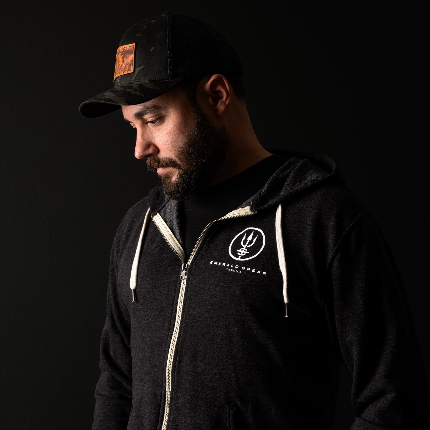 Emerald Spear Full-Zip Sweatshirt